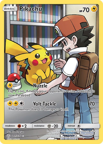 Image for Pikachu (Secret) (241/236) (SM - Cosmic Eclipse) - Pokemon