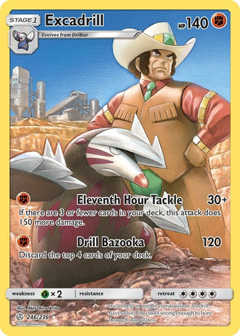 Image for Excadrill (Secret) (246/236) (SM - Cosmic Eclipse) - Pokemon