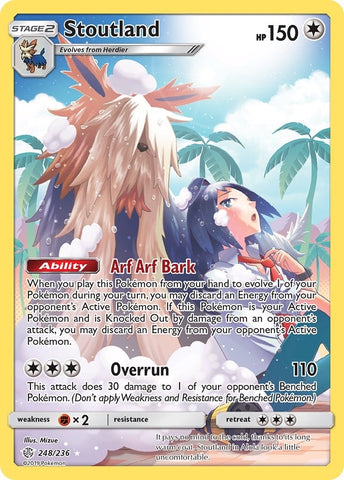 Image for Stoutland (Secret) (248/236) (SM - Cosmic Eclipse) - Pokemon