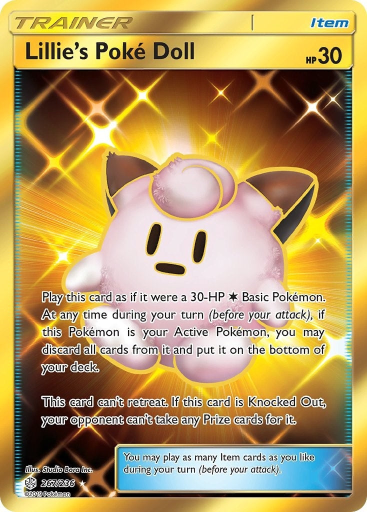 Image for Lillie's Poke Doll (Secret) (267/236) (SM - Cosmic Eclipse) (SM12) - Pokemon