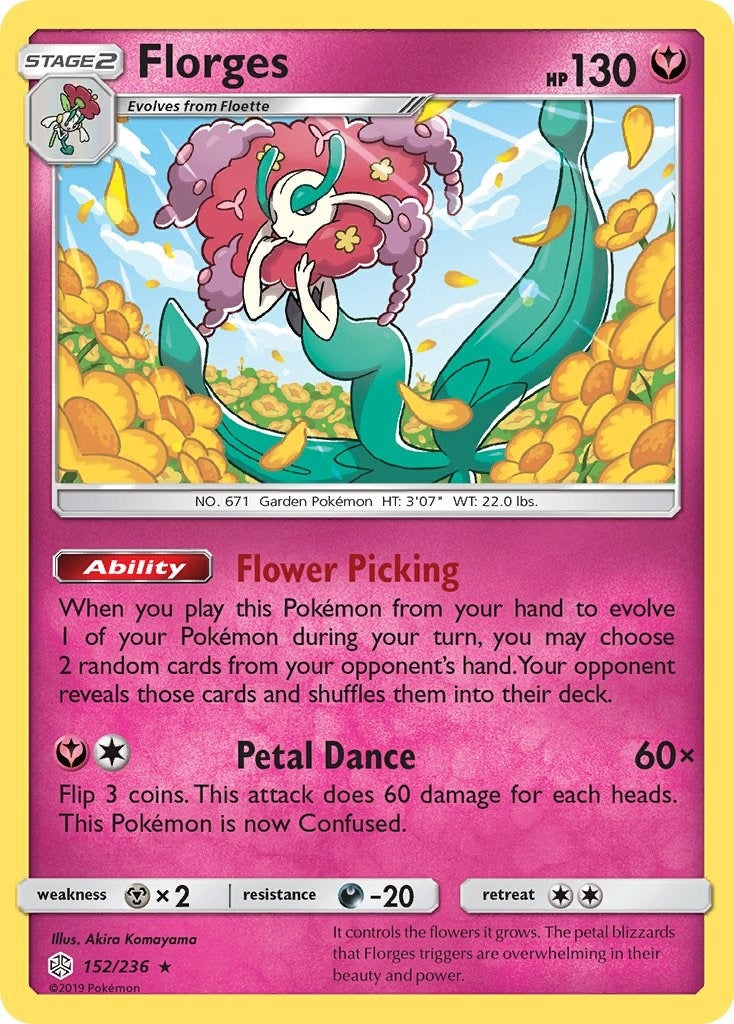 Image for Florges (152/236) (SM - Cosmic Eclipse) (SM12) - Pokemon