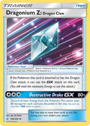 Image for Dragonium Z: Dragon Claw (190/236) (SM - Cosmic Eclipse) (SM12) - Pokemon