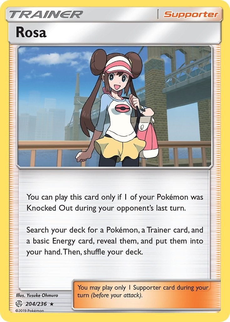 Image for Rosa (204/236) (SM - Cosmic Eclipse) (SM12) - Pokemon