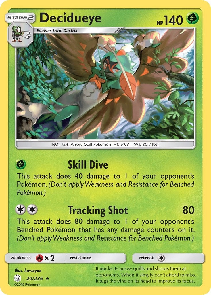 Image for Decidueye (20/236) (SM - Cosmic Eclipse) (SM12) - Pokemon