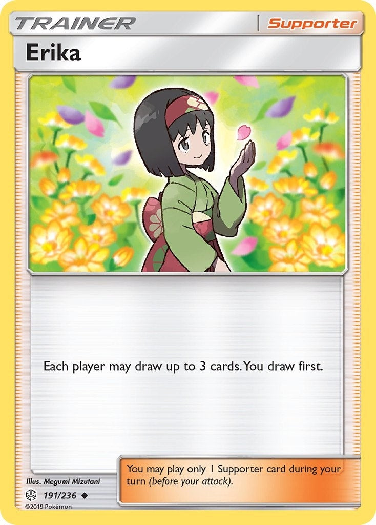 Image for Erika (191/236) (SM - Cosmic Eclipse) (SM12) - Pokemon