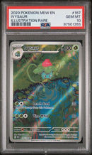 IVYSAUR ILLUSTRATION RARE 2023 POKEMON MEW EN-151 PSA GEM MT 10 POKEMON Single