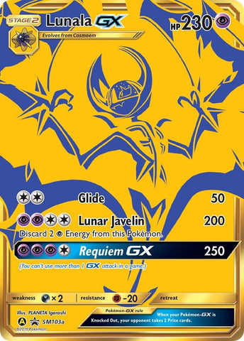Lunala GX - SM103a (SM103a) (SM Promos) (SMP) Pokemon