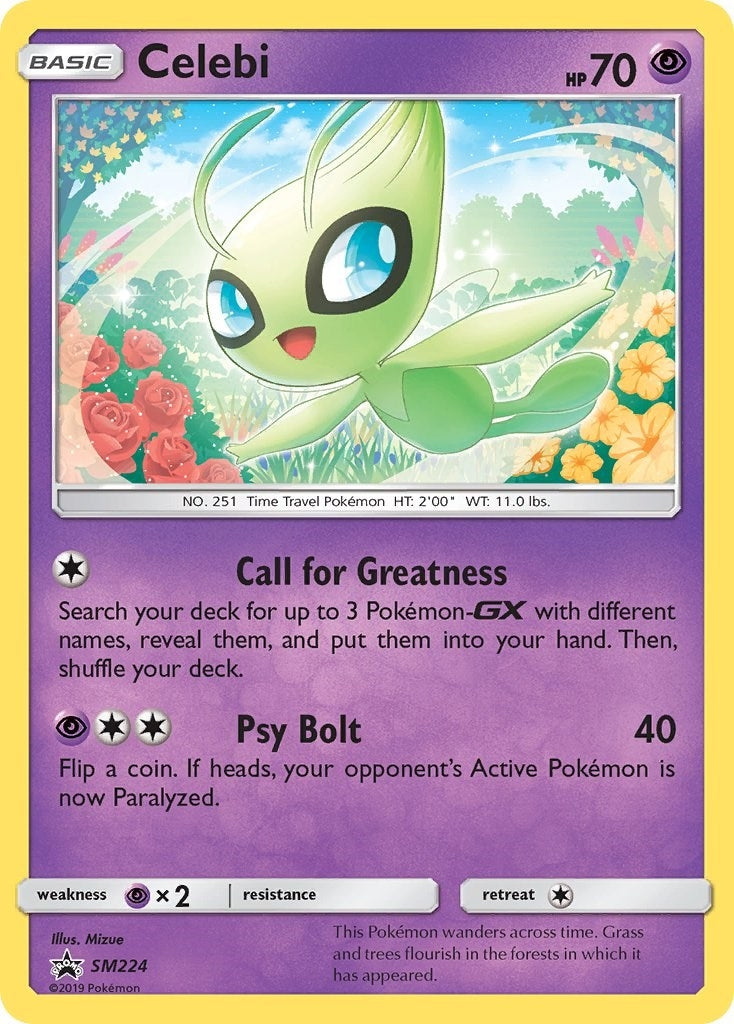 Image for Celebi - SM224 (SM224) (SM Promos) (SMP) - Pokemon