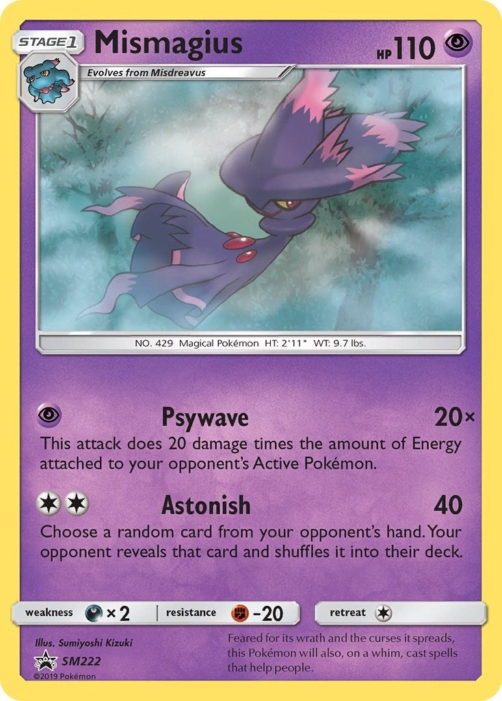 Mismagius - SM222 (SM222) (SM Promos) (SMP) Pokemon
