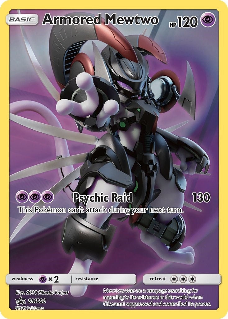 Image for Armored Mewtwo - SM228 (SM228) (SM Promos) (SMP) - Pokemon