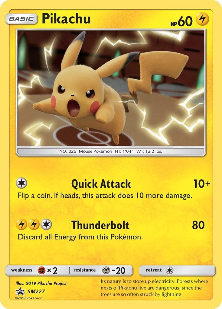 Image for Pikachu - SM227 (SM227) (SM Promos) (SMP) - Pokemon