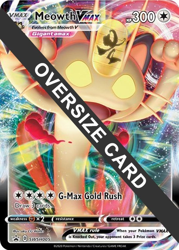 Image for Meowth VMAX - SWSH005 (SWSH005) (Jumbo Cards) (PR) - Pokemon