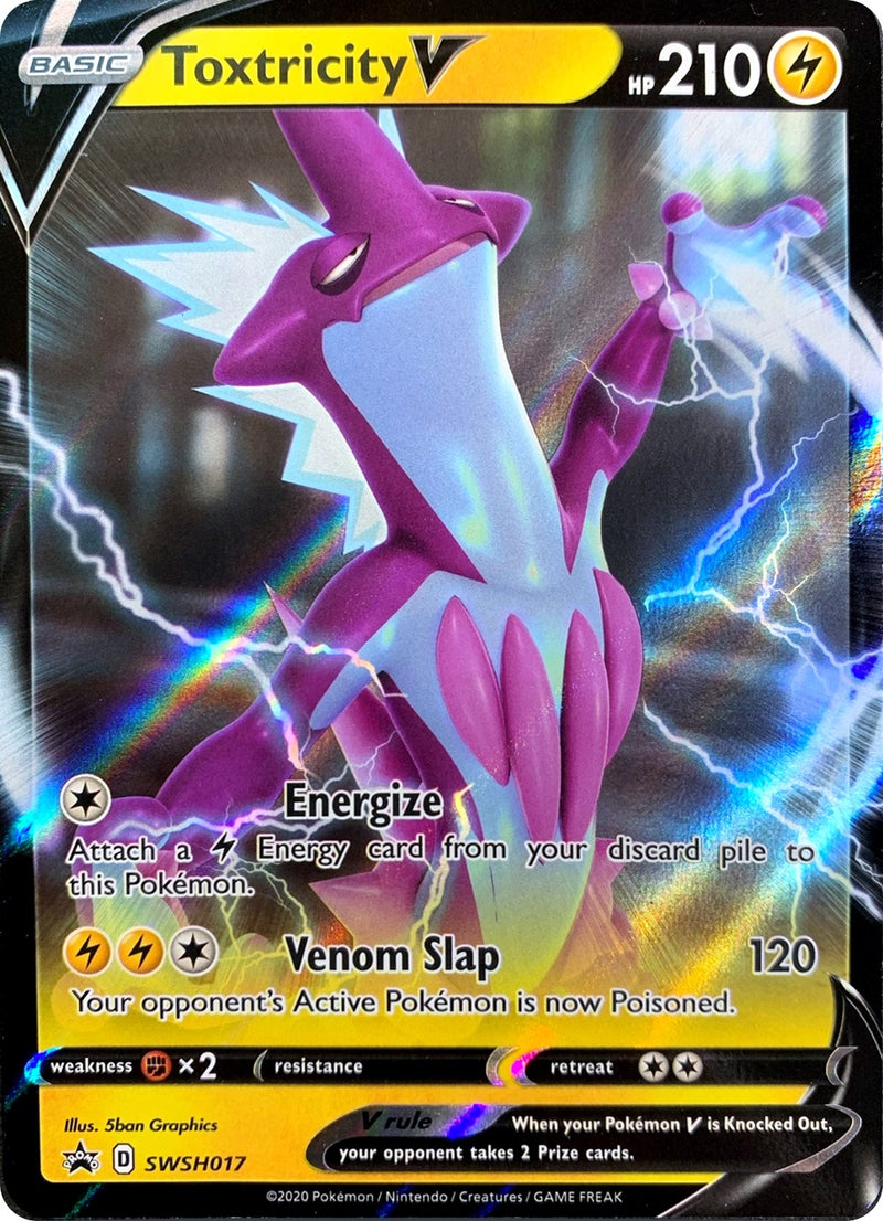 Image for Toxtricity V - SWSH017 (SWSH017) (SWSH: Sword & Shield Promo Cards) (SWSD) - Pokemon