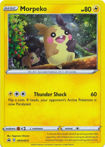 Morpeko - SWSH012 (SWSH012) (SWSH: Sword & Shield Promo Cards) (SWSD) Pokemon