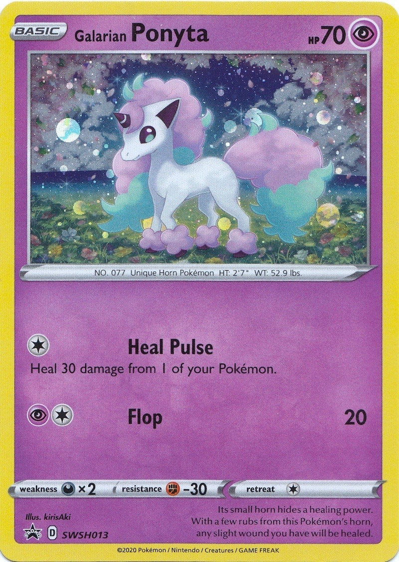 Galarian Ponyta - SWSH013 (SWSH013) (SWSH: Sword & Shield Promo Cards) (SWSD) Pokemon