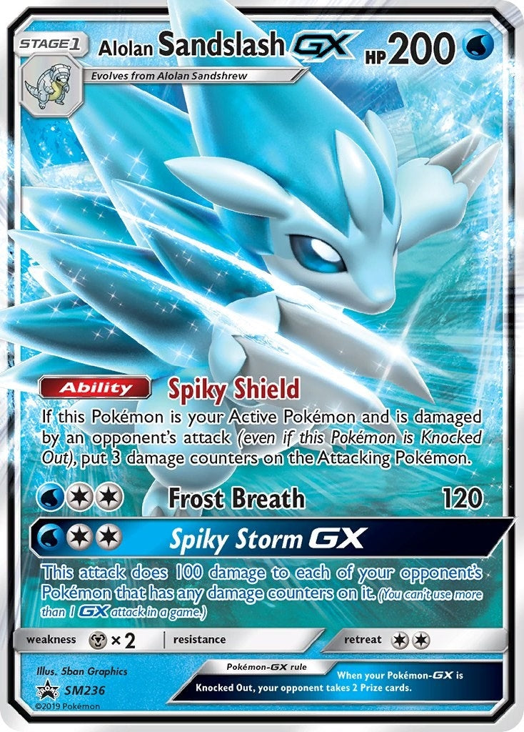 Image for Alolan Sandslash GX - SM236 (SM236) (SM Promos) (SMP) - Pokemon