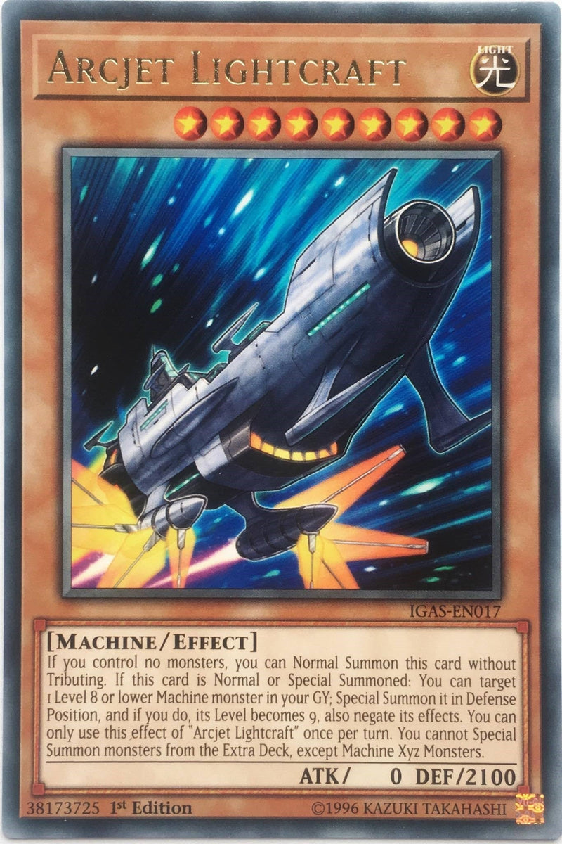 Arcjet Lightcraft (IGAS-EN017) (Ignition Assault) YuGiOh