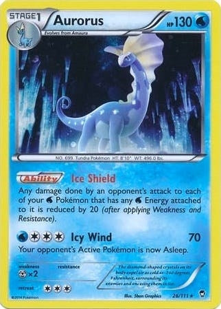 Image for Aurorus - 26/111 (Cosmos Holo) (026/111) (Miscellaneous Cards & Products) (MCAP) - Pokemon