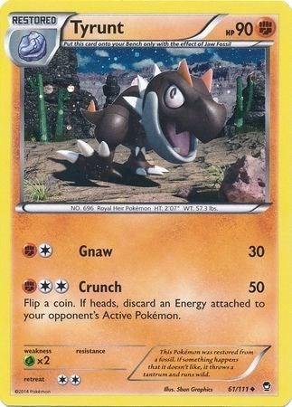 Image for Tyrunt - 61/111 (Cosmos Holo) (061/111) (Miscellaneous Cards & Products) (MCAP) - Pokemon
