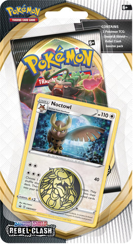 Image for Rebel Clash Single Pack Blister [Noctowl] - Pokemon