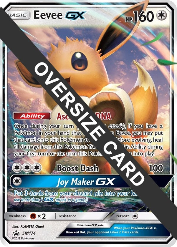Image for Eevee GX - SM174 (SM Black Star Promo) (SM174) (Jumbo Cards) (PR) - Pokemon