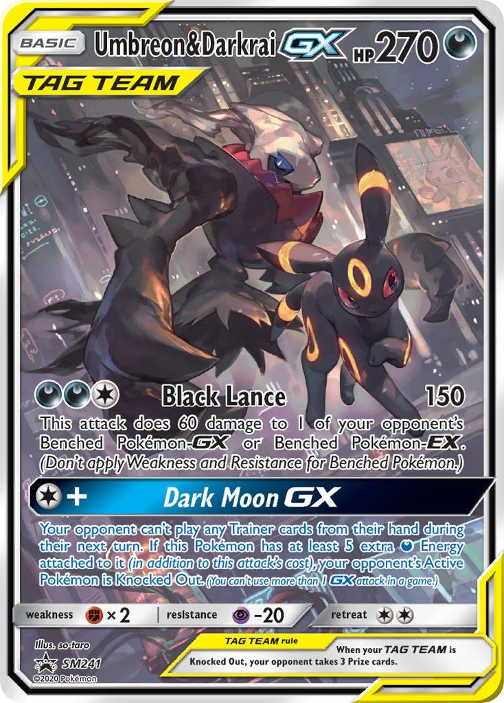 Image for Umbreon & Darkrai GX - SM241 (SM241) (SM Promos) (SMP) - Pokemon