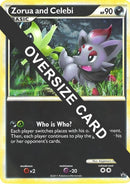 Image for Zorua and Celebi (Black and White Tour Promo) (Jumbo Cards) (PR) - Pokemon