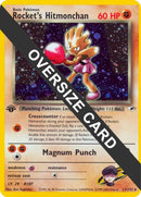 Image for Rocket's Hitmonchan (011/132) (Jumbo Cards) (PR) - Pokemon