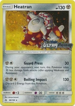Image for Heatran - 88/156 (Prerelease) (088/156) (Alternate Art Promos) - Pokemon