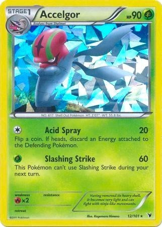 Image for Accelgor - 12/101 (Cracked Ice Holo) (012/101) - Pokemon
