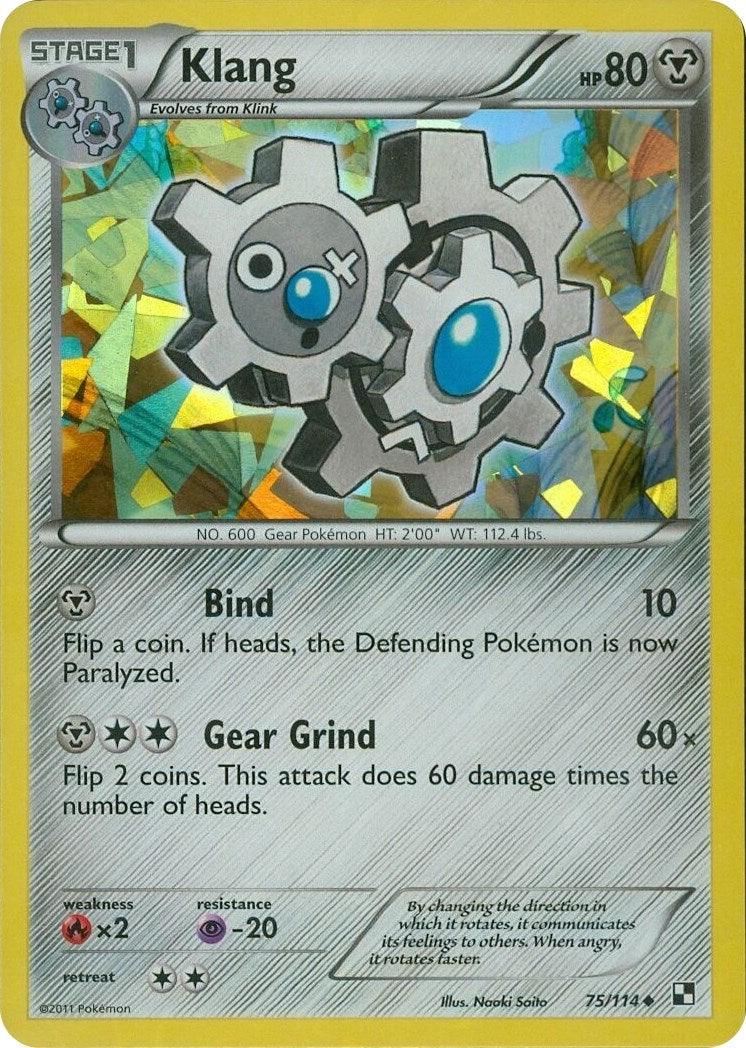 Image for Klang - 75/114 (Cracked Ice Holo) (075/114) - Pokemon