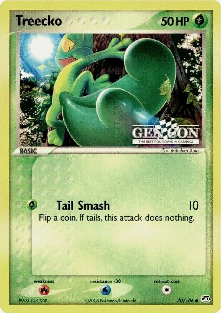 Image for Treecko - 70/106 (GEN CON) (070/106) (Miscellaneous Cards & Products) (MCAP) - Pokemon