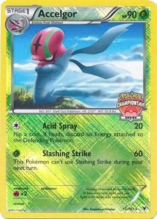 Image for Accelgor - 12/101 (Championship Series) (012/101) (League & Championship Cards) (PR) - Pokemon
