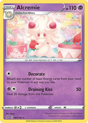 Image for Alcremie (087/192) (SWSH02: Rebel Clash) (SWSH02) - Pokemon
