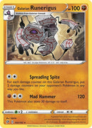 Image for Galarian Runerigus (102/192) (SWSH02: Rebel Clash) (SWSH02) - Pokemon