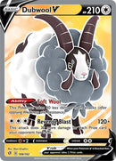 Image for Dubwool V (Full Art) (188/192) (SWSH02: Rebel Clash) (SWSH02) - Pokemon