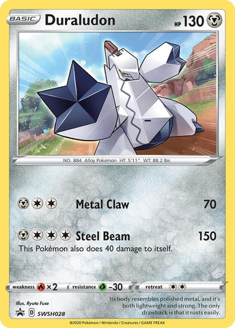 Duraludon - SWSH028 (SWSH028) (SWSH: Sword & Shield Promo Cards) (SWSD) Pokemon