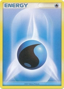 Image for Water Energy (2007 Unnumbered D/P Style Non-Holo) (League & Championship Cards) (PR) - Pokemon