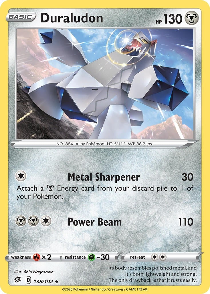 Image for Duraludon - 138/192 (SWSH Rebel Clash) (138/192) - Pokemon
