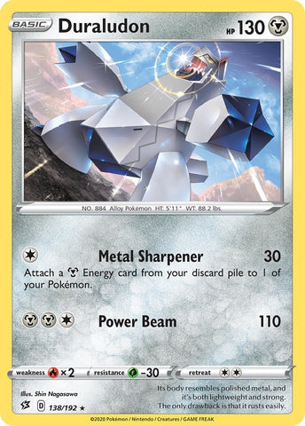 Image for Duraludon - 138/192 (SWSH Rebel Clash) (138/192) - Pokemon