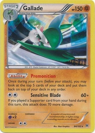 Image for Gallade - 84/162 (Cosmos Holo) (084/162) - Pokemon