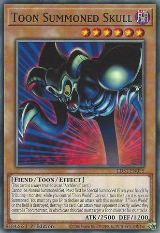 Toon Summoned Skull (LDS1-EN055) (Legendary Duelists: Season 1) YuGiOh