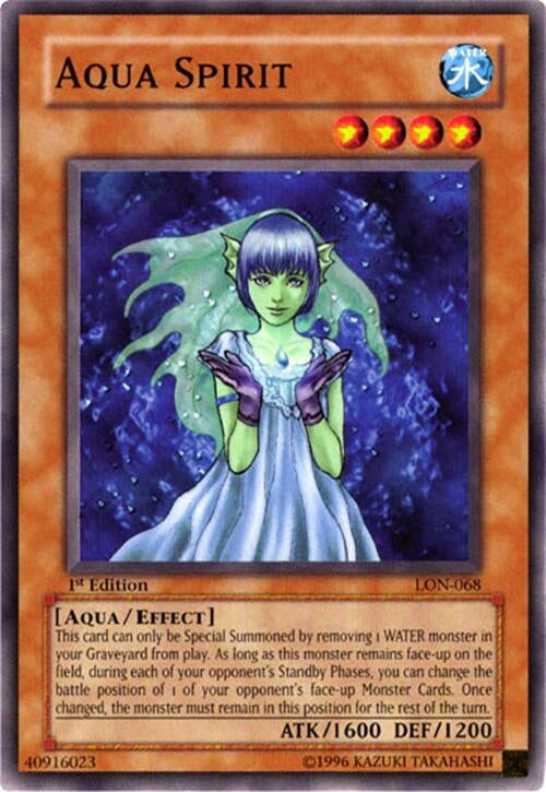 Aqua Spirit (LON-068) (Labyrinth of Nightmare) YuGiOh