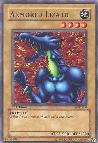Armored Lizard (MRD-005) (Metal Raiders) YuGiOh