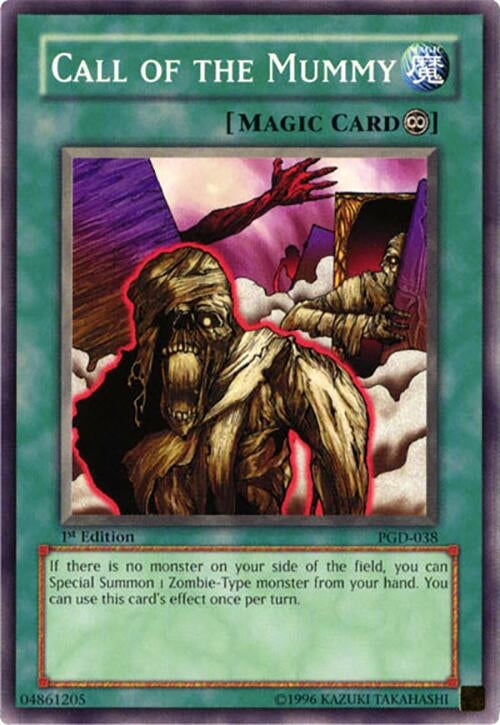 Call of the Mummy (PGD-038) (Pharaonic Guardian) YuGiOh