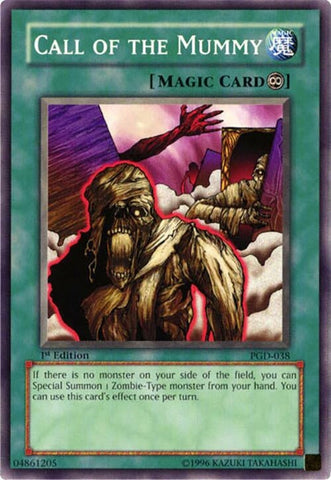 Call of the Mummy (PGD-038) (Pharaonic Guardian) YuGiOh