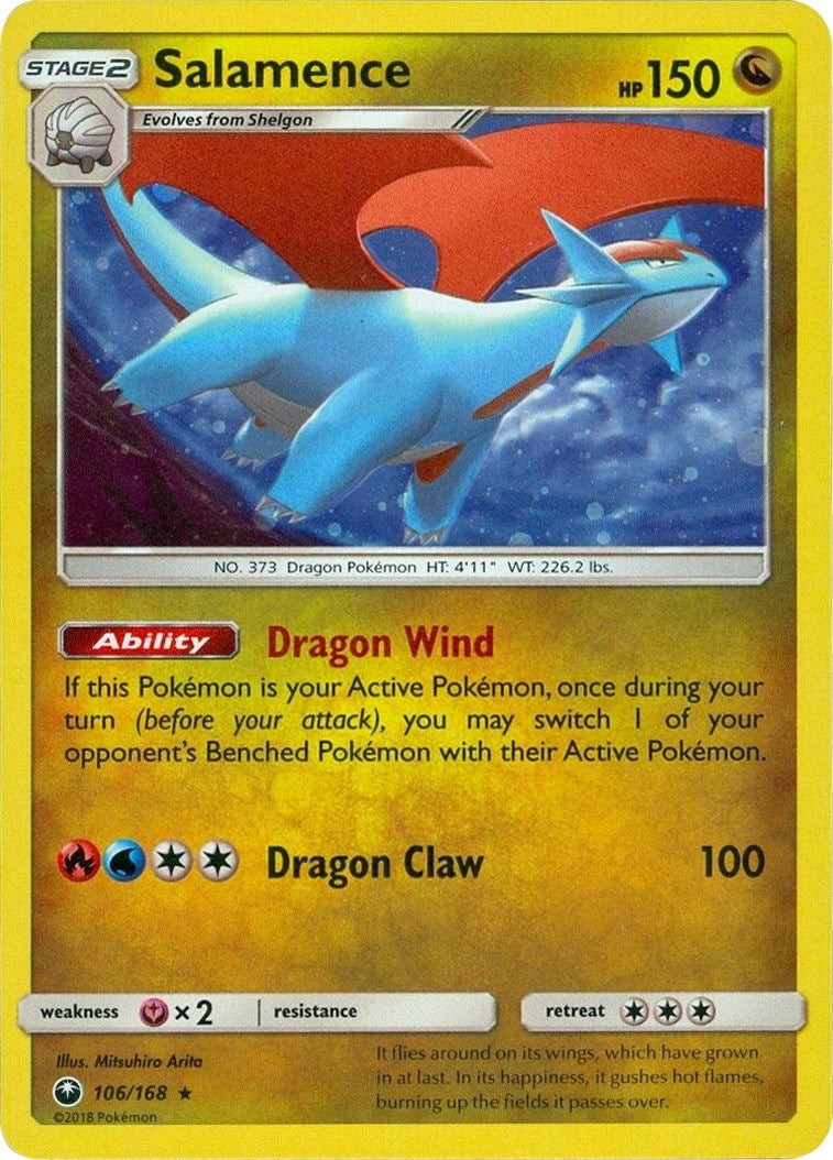 Image for Salamence - 106/168 (Cosmos Holo) (106/168) (Miscellaneous Cards & Products) (MCAP) - Pokemon