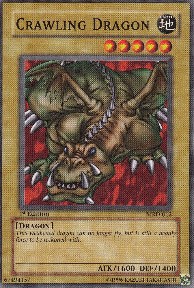 Crawling Dragon (MRD-012) (Metal Raiders) YuGiOh