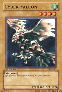 Cyber Falcon (PSV-047) (Pharaoh's Servant) YuGiOh
