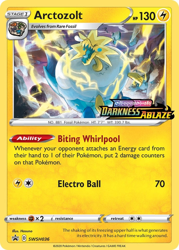 Image for Arctozolt - SWSH036 (Prerelease) (SWSH036) (SWSH: Sword & Shield Promo Cards) (SWSD) - Pokemon